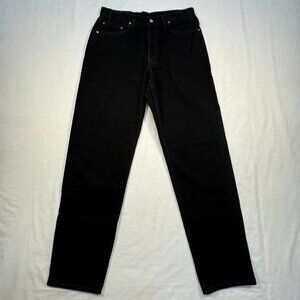 Vintage Levis 550 Mens 36x36 Made in Canada Y2K Mid Rise Relaxed Black Denim